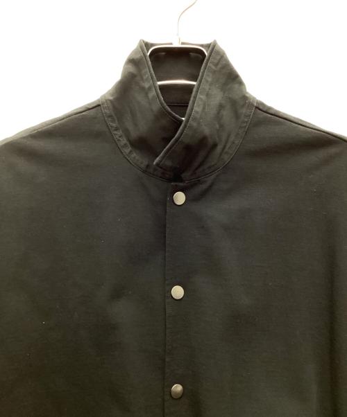 CURLY&CO（カーリーアンドコー）CURLY&CO (カーリーアンドコー) シャツジャケット ブラック サイズ:Sの古着・服飾アイテム