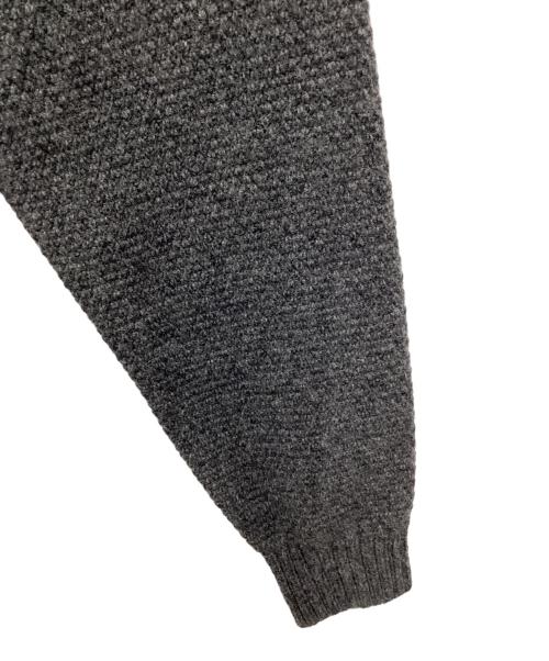 ATON（エイトン）ATON (エイトン) ウールカノコニット グレー サイズ:SIZE 2の古着・服飾アイテム