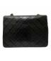 CHANEL (シャネル) シングルフラップショルダーバッグ ブラック×ゴールド金具 サイズ:20：430000円