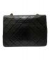 CHANEL (シャネル) シングルフラップショルダーバッグ ブラック×ゴールド金具 サイズ:20：480000円
