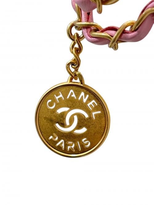 CHANEL（シャネル）CHANEL (シャネル) シャネル22 ピンク×ゴールド金具の古着・服飾アイテム