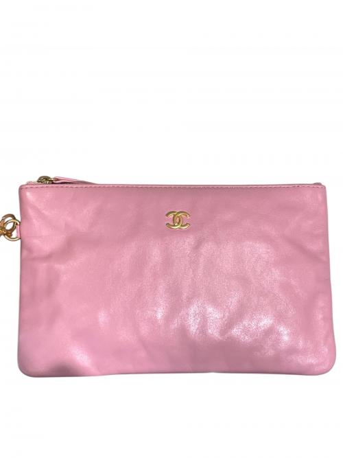 CHANEL（シャネル）CHANEL (シャネル) シャネル22 ピンク×ゴールド金具の古着・服飾アイテム