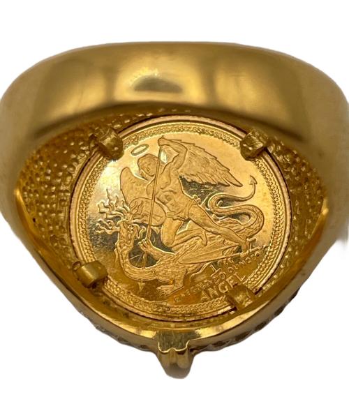 NO BRAND（ノーブランド）NO BRAND (ノーブランド) K18×Pt900コインリング サイズ:15号の古着・服飾アイテム