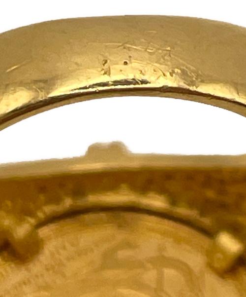 NO BRAND（ノーブランド）NO BRAND (ノーブランド) K18×Pt900コインリング サイズ:15号の古着・服飾アイテム