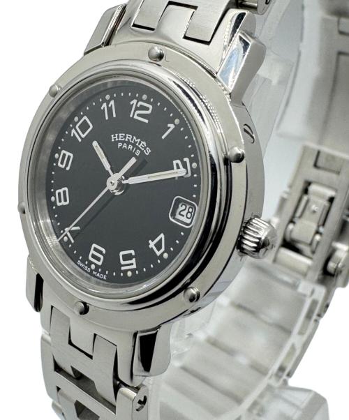 HERMES（エルメス）HERMES (エルメス) クリッパー Ref.CL4.210 ブラック サイズ:24mmの古着・服飾アイテム