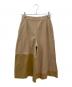 LOEWE (ロエベ) サイドプリーツワイドパンツ カーキ サイズ:34：20000円
