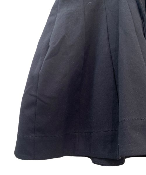 JIL SANDER（ジルサンダー）JIL SANDER (ジルサンダー) プリーツキャミチュニック ブラック サイズ:36の古着・服飾アイテム
