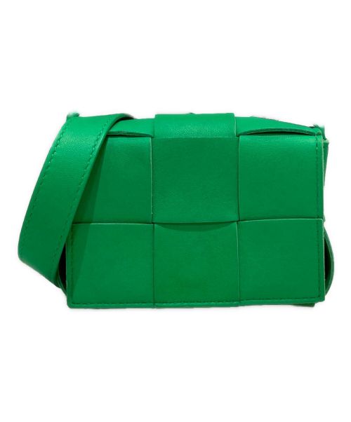 BOTTEGA VENETA（ボッテガベネタ）BOTTEGA VENETA (ボッテガベネタ) キャンディーカセットショルダーバッグ グリーンの古着・服飾アイテム