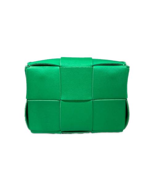 BOTTEGA VENETA（ボッテガベネタ）BOTTEGA VENETA (ボッテガベネタ) キャンディーカセットショルダーバッグ グリーンの古着・服飾アイテム