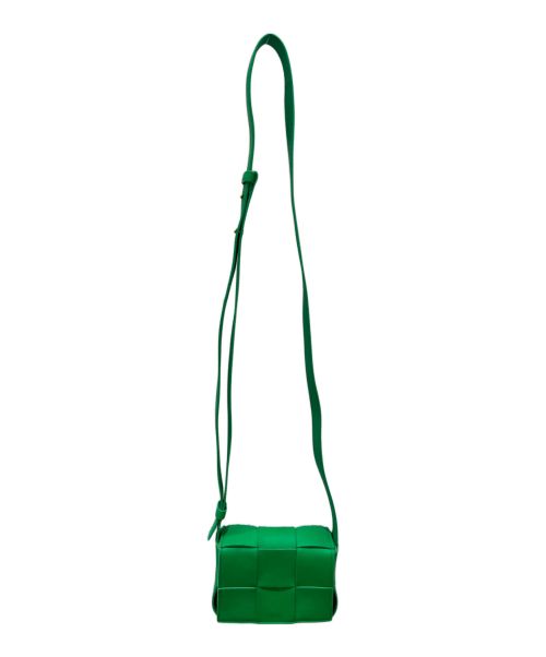 BOTTEGA VENETA（ボッテガベネタ）BOTTEGA VENETA (ボッテガベネタ) キャンディーカセットショルダーバッグ グリーンの古着・服飾アイテム
