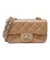 CHANEL（シャネル）の古着「チェーンショルダーフラップバッグ」｜ベージュ