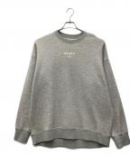 ABYTSエーバイティーエス）の古着「ロゴ刺繍 クルーネック スウェット」｜グレー