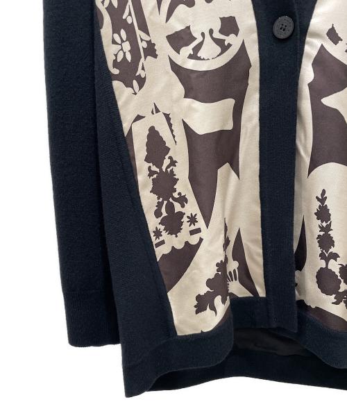 HERMES（エルメス）HERMES (エルメス) ツイルレーヌ ニットカーディガン マルチカラー サイズ:34の古着・服飾アイテム