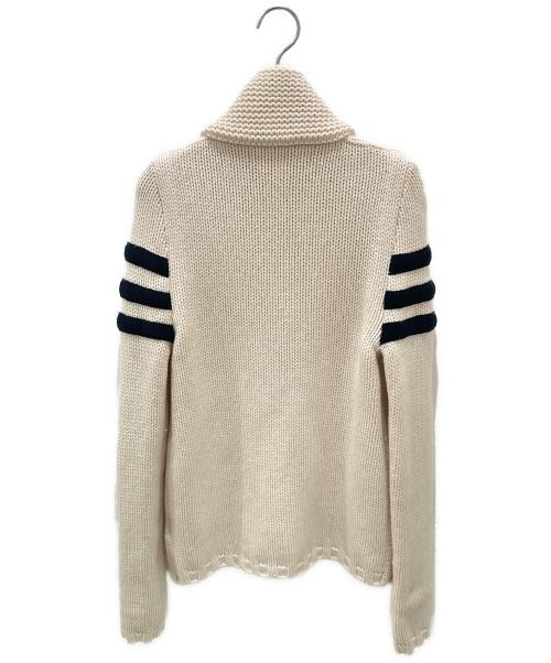 CHANEL（シャネル）CHANEL (シャネル) ジップアップニット アイボリー サイズ:34の古着・服飾アイテム