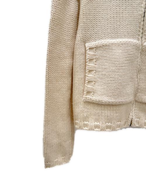 CHANEL（シャネル）CHANEL (シャネル) ジップアップニット アイボリー サイズ:34の古着・服飾アイテム