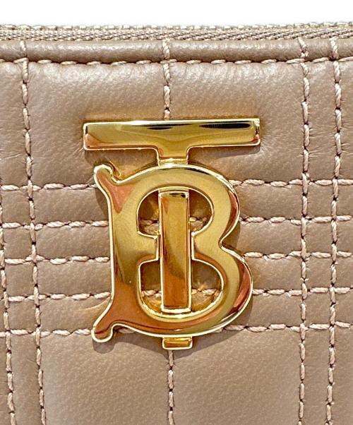 BURBERRY（バーバリー）BURBERRY (バーバリー) ミニジップウォレット ベージュの古着・服飾アイテム