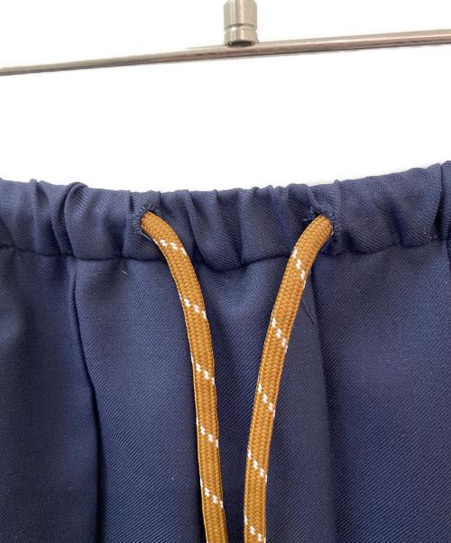 MIU MIU（ミュウミュウ）MIU MIU (ミュウミュウ) プリーツ バタヴィア スカート ネイビー サイズ:36の古着・服飾アイテム