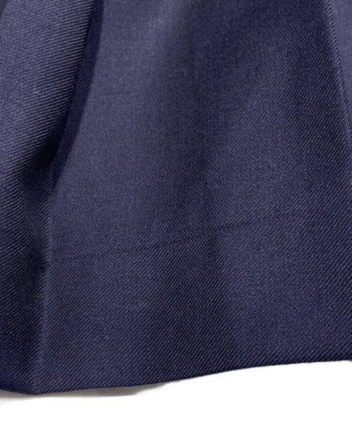 MIU MIU（ミュウミュウ）MIU MIU (ミュウミュウ) プリーツ バタヴィア スカート ネイビー サイズ:36の古着・服飾アイテム