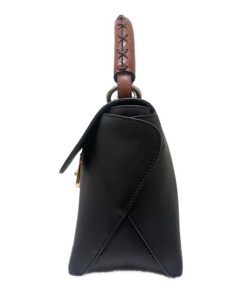 Chloe（クロエ）Chloe (クロエ) フェドラ ブラック×ブラウンの古着・服飾アイテム