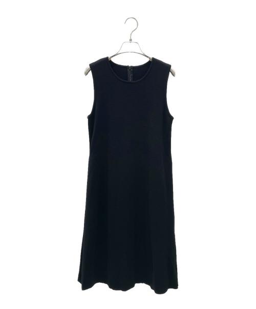 FOXEY（フォクシー）FOXEY (フォクシー) ケープ付ニットワンピース ブラック サイズ:40の古着・服飾アイテム