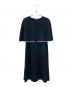 FOXEY（フォクシー）の古着「ケープ付ニットワンピース」｜ブラック