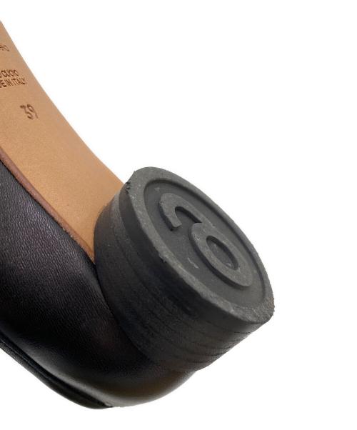 MM6 Maison Margiela（エムエムシックスメゾンマルジェラ）MM6 Maison Margiela (エムエムシックス メゾンマルジェラ) バレエシューズ ブラック サイズ:39の古着・服飾アイテム