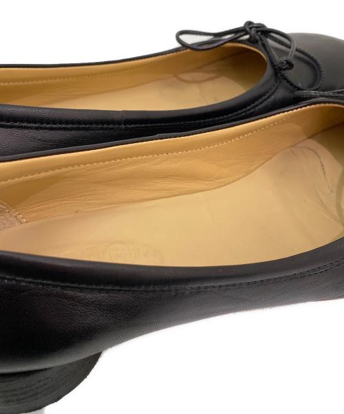 MM6 Maison Margiela（エムエムシックスメゾンマルジェラ）MM6 Maison Margiela (エムエムシックス メゾンマルジェラ) バレエシューズ ブラック サイズ:39の古着・服飾アイテム