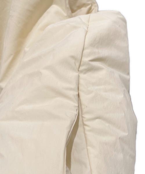 JIL SANDER+（ジルサンダープラス）JIL SANDER+ (ジルサンダープラス) フーデッドオーバーサイズナイロンダウンベスト イエロー サイズ:46の古着・服飾アイテム