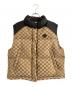 GUCCI（グッチ）の古着「23ss GG Cotton Canvas Puffer Vest/23SS GGコットンキャンバスダウンベスト」｜ベージュ