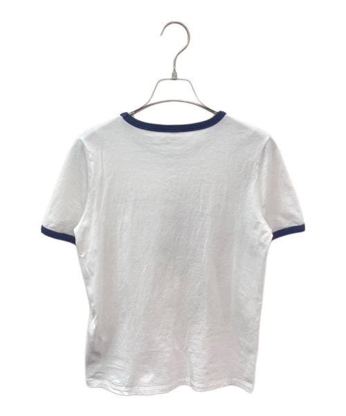 CELINE（セリーヌ）CELINE (セリーヌ) トリオンフロゴTシャツ ホワイト サイズ:Sの古着・服飾アイテム