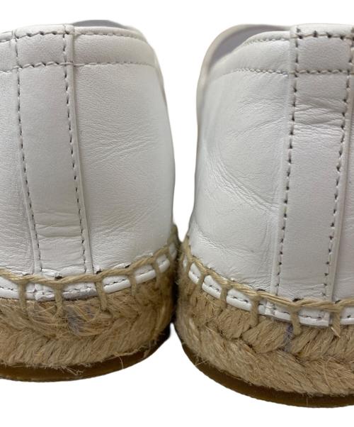 BURBERRY（バーバリー）BURBERRY (バーバリー) TABITHA エスパドリーユ ホワイト サイズ:35の古着・服飾アイテム