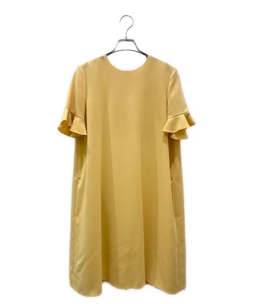 Max Mara Studio（マックスマーラ ストゥディオ）Max Mara Studio (マックスマーラ ストゥディオ) 半袖ワンピース イエロー サイズ:28の古着・服飾アイテム
