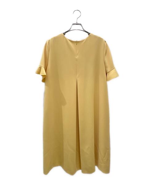 Max Mara Studio（マックスマーラ ストゥディオ）Max Mara Studio (マックスマーラ ストゥディオ) 半袖ワンピース イエロー サイズ:28の古着・服飾アイテム