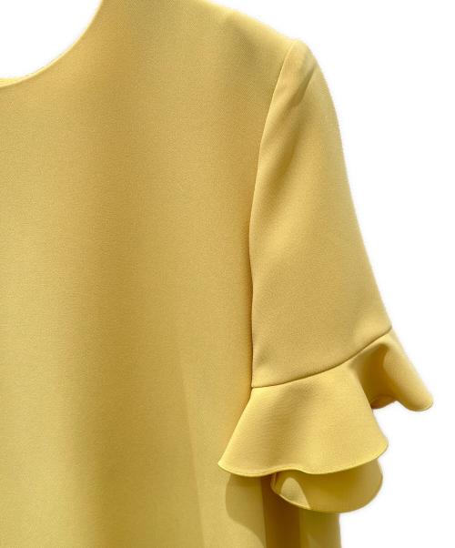 Max Mara Studio（マックスマーラ ストゥディオ）Max Mara Studio (マックスマーラ ストゥディオ) 半袖ワンピース イエロー サイズ:28の古着・服飾アイテム