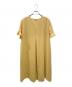 Max Mara Studio (マックスマーラ ストゥディオ) 半袖ワンピース イエロー サイズ:28：15000円