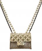 CHANELシャネル）の古着「マトラッセバッグロングネックレス」