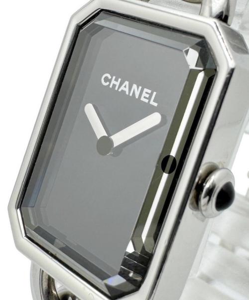 CHANEL（シャネル）CHANEL (シャネル) プルミエール メタル チェーン Ref.H3250 ブラックの古着・服飾アイテム