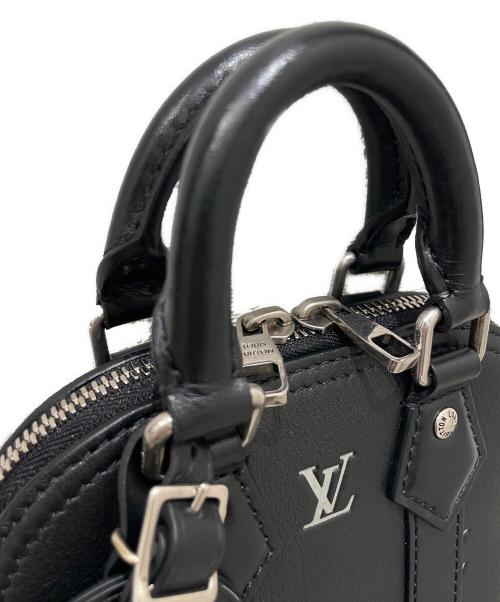 LOUIS VUITTON（ルイ ヴィトン）LOUIS VUITTON (ルイ ヴィトン) ナノ・アルマ M83184 ブラックの古着・服飾アイテム