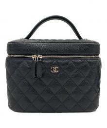 CHANEL（シャネル）の古着「タイムレスクラシック バニティポーチ」｜ブラック