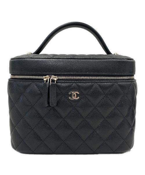 CHANEL（シャネル）CHANEL (シャネル) タイムレスクラシック ヴァニティバッグ ブラックの古着・服飾アイテム