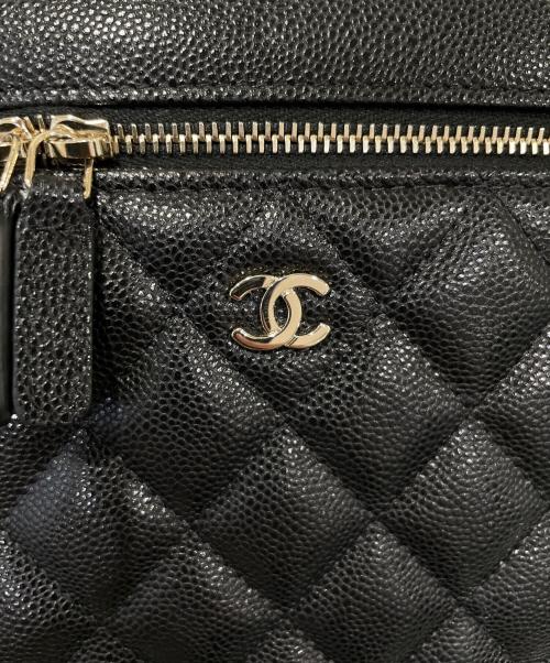 CHANEL（シャネル）CHANEL (シャネル) タイムレスクラシック ヴァニティバッグ ブラックの古着・服飾アイテム