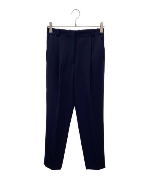 CELINE（セリーヌ）CELINE (セリーヌ) センタープレスパンツ ネイビー サイズ:34の古着・服飾アイテム