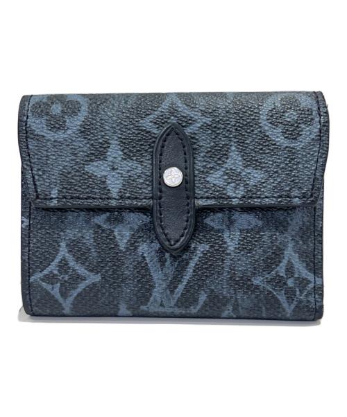 LOUIS VUITTON（ルイ ヴィトン）LOUIS VUITTON (ルイ ヴィトン) コンパクトウォレット ブラックの古着・服飾アイテム