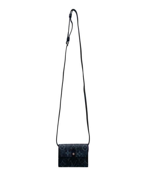 LOUIS VUITTON（ルイ ヴィトン）LOUIS VUITTON (ルイ ヴィトン) コンパクトウォレット ブラックの古着・服飾アイテム