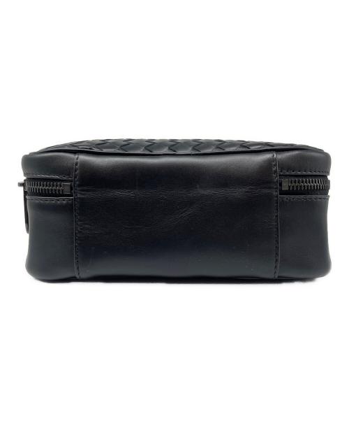 BOTTEGA VENETA（ボッテガベネタ）BOTTEGA VENETA (ボッテガベネタ) イントレチャート ウォッチケース ブラックの古着・服飾アイテム