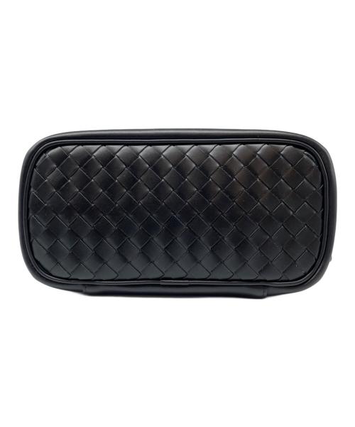 BOTTEGA VENETA（ボッテガベネタ）BOTTEGA VENETA (ボッテガベネタ) イントレチャート ウォッチケース ブラックの古着・服飾アイテム