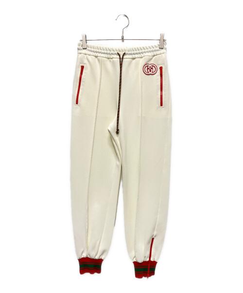 GUCCI（グッチ）GUCCI (グッチ) Polyester Blend Jogging Pant ホワイト サイズ:XSの古着・服飾アイテム