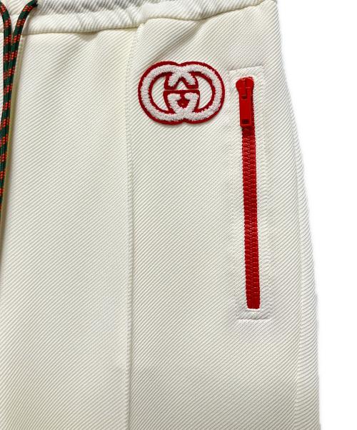 GUCCI（グッチ）GUCCI (グッチ) Polyester Blend Jogging Pant ホワイト サイズ:XSの古着・服飾アイテム