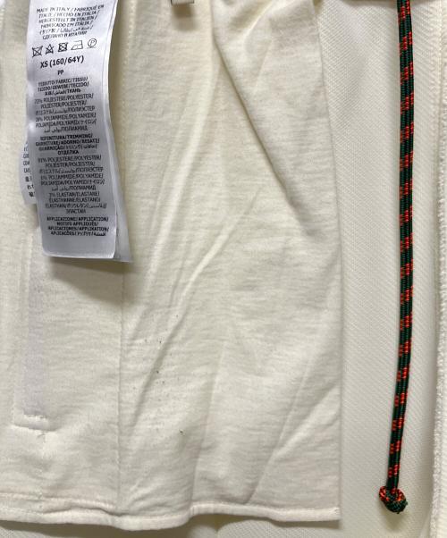 GUCCI（グッチ）GUCCI (グッチ) Polyester Blend Jogging Pant ホワイト サイズ:XSの古着・服飾アイテム