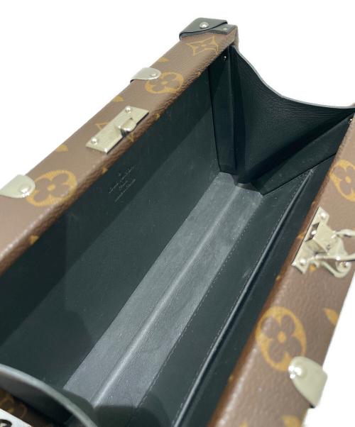 LOUIS VUITTON（ルイ ヴィトン）LOUIS VUITTON (ルイ ヴィトン) トランクショルダーバッグ ブラウンの古着・服飾アイテム